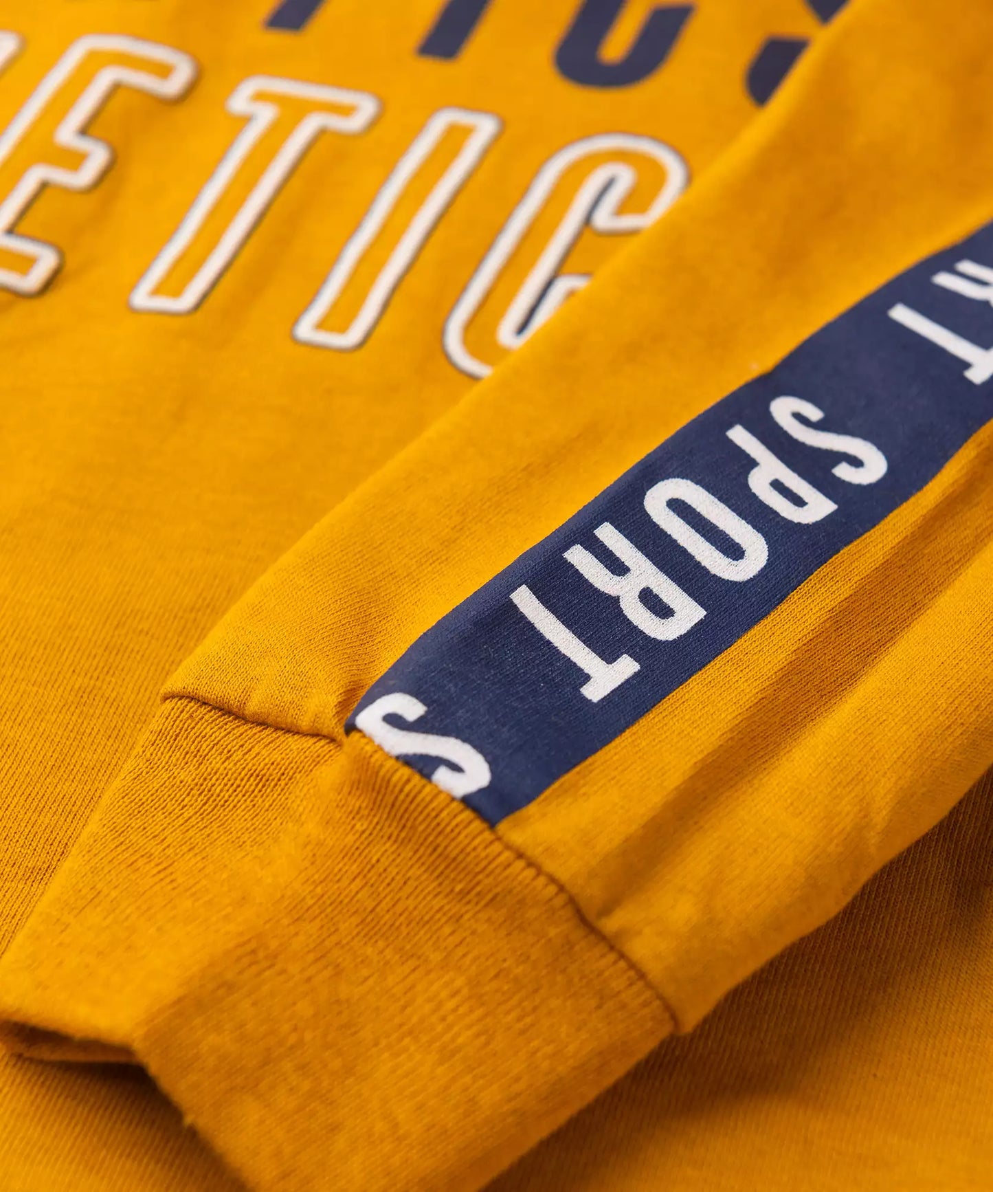 Blusa de Inverno Infantil Masculina Estampada Amarelo