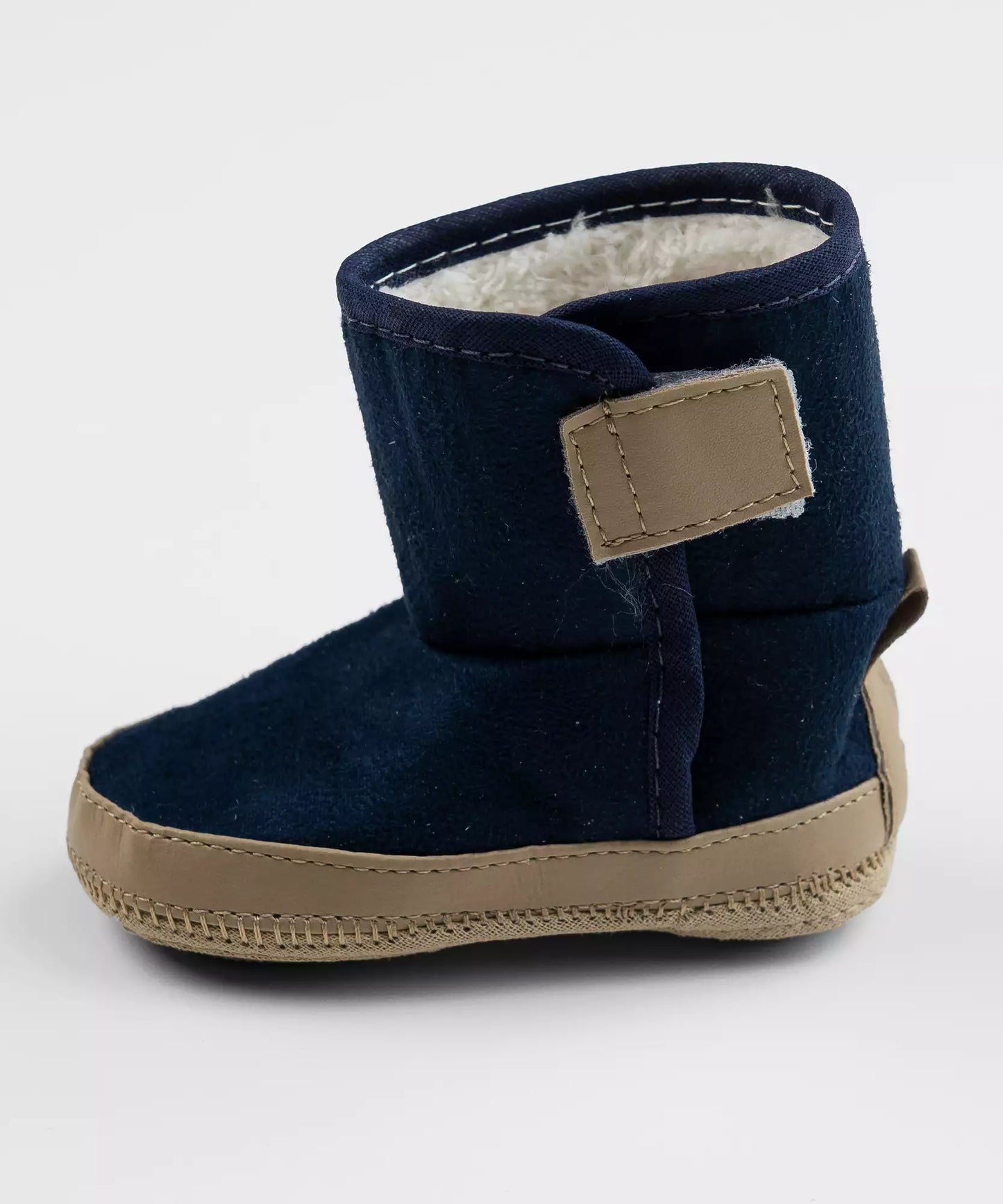 Bota para Bebê Menino com Velcro Marinho