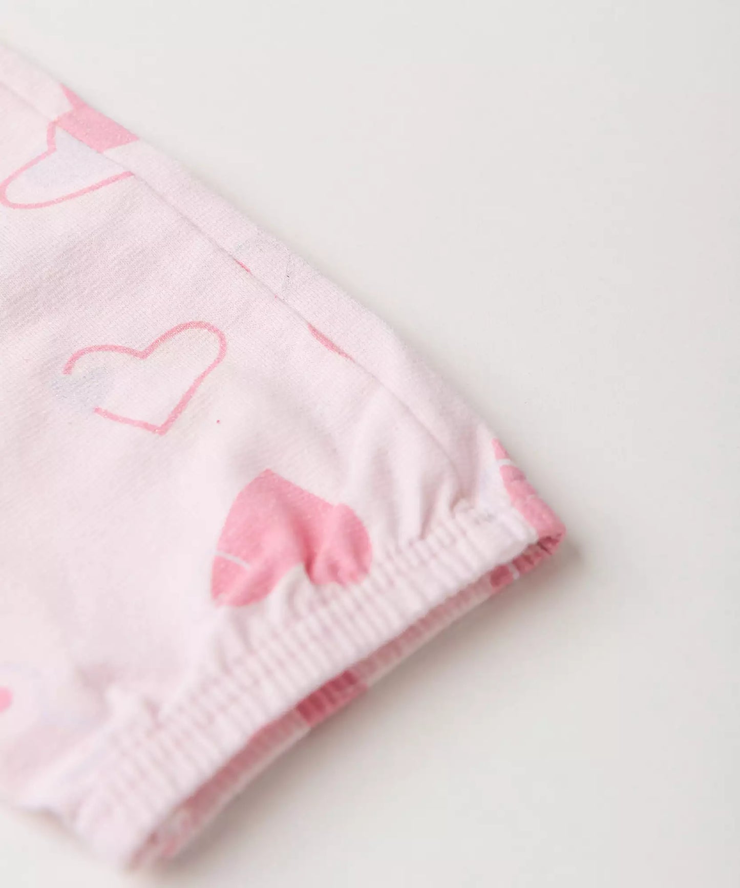 Calça de Inverno para Bebê Menina Corações Rosa