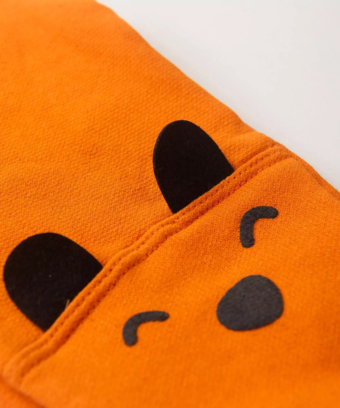 Calça de Moletom para Bebê Menino Ursinho Laranja
