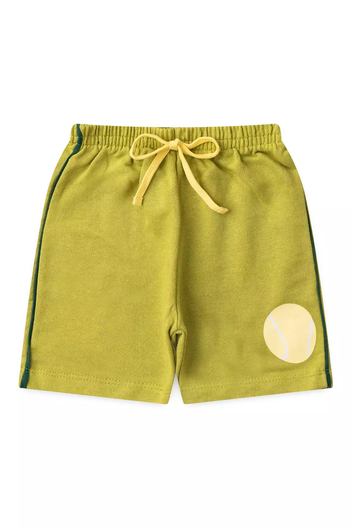 Conjunto Curto Menino Tennis Los Angeles Amarelo