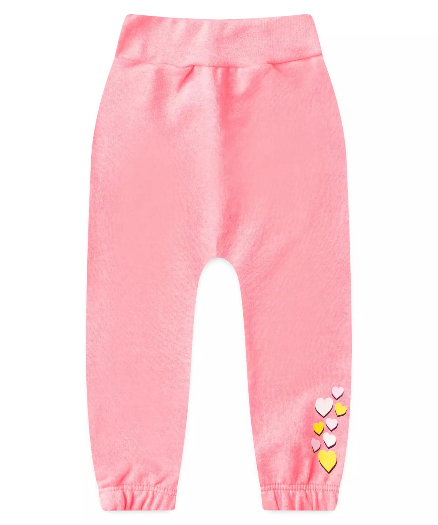 Conjunto de Inverno para Bebê Menina Básico em Rosa