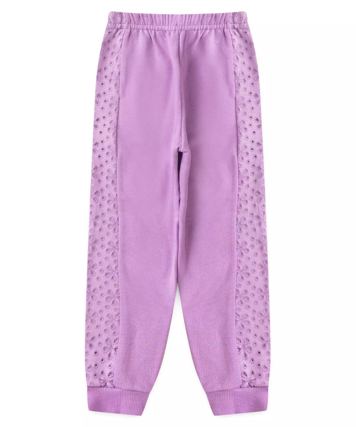Conjunto de Inverno para Menina Ursinho Fofo Lilás
