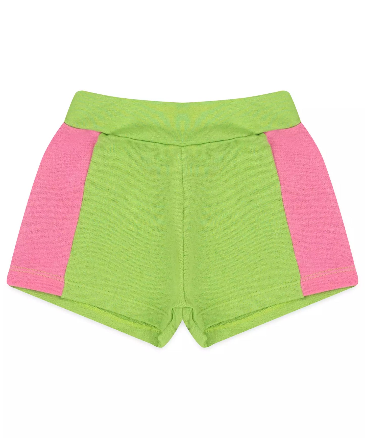 Conjunto de Verão para Menina no Arco-Íris Branco