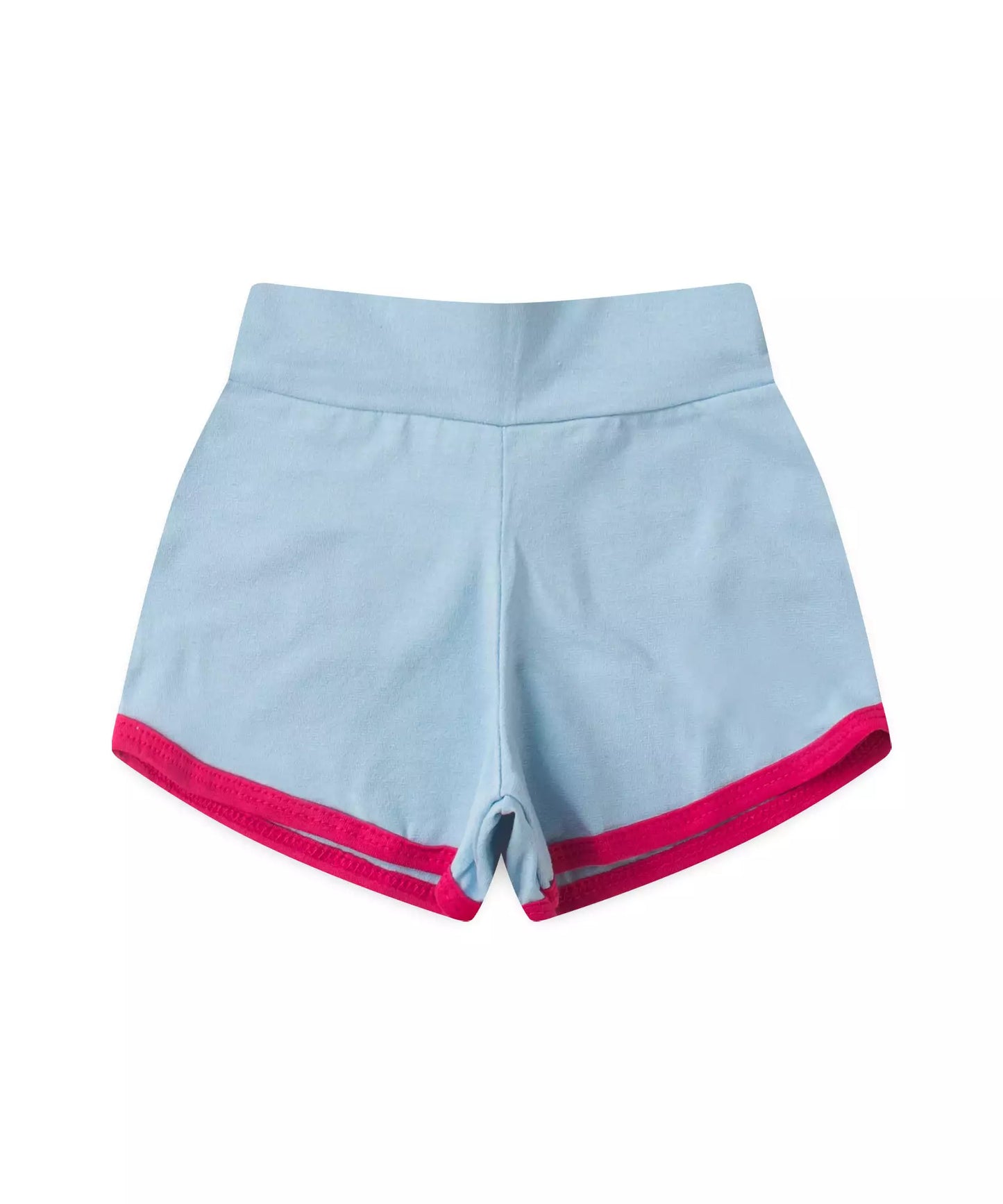 Conjunto Curto para Menina no Gatinho Rosa