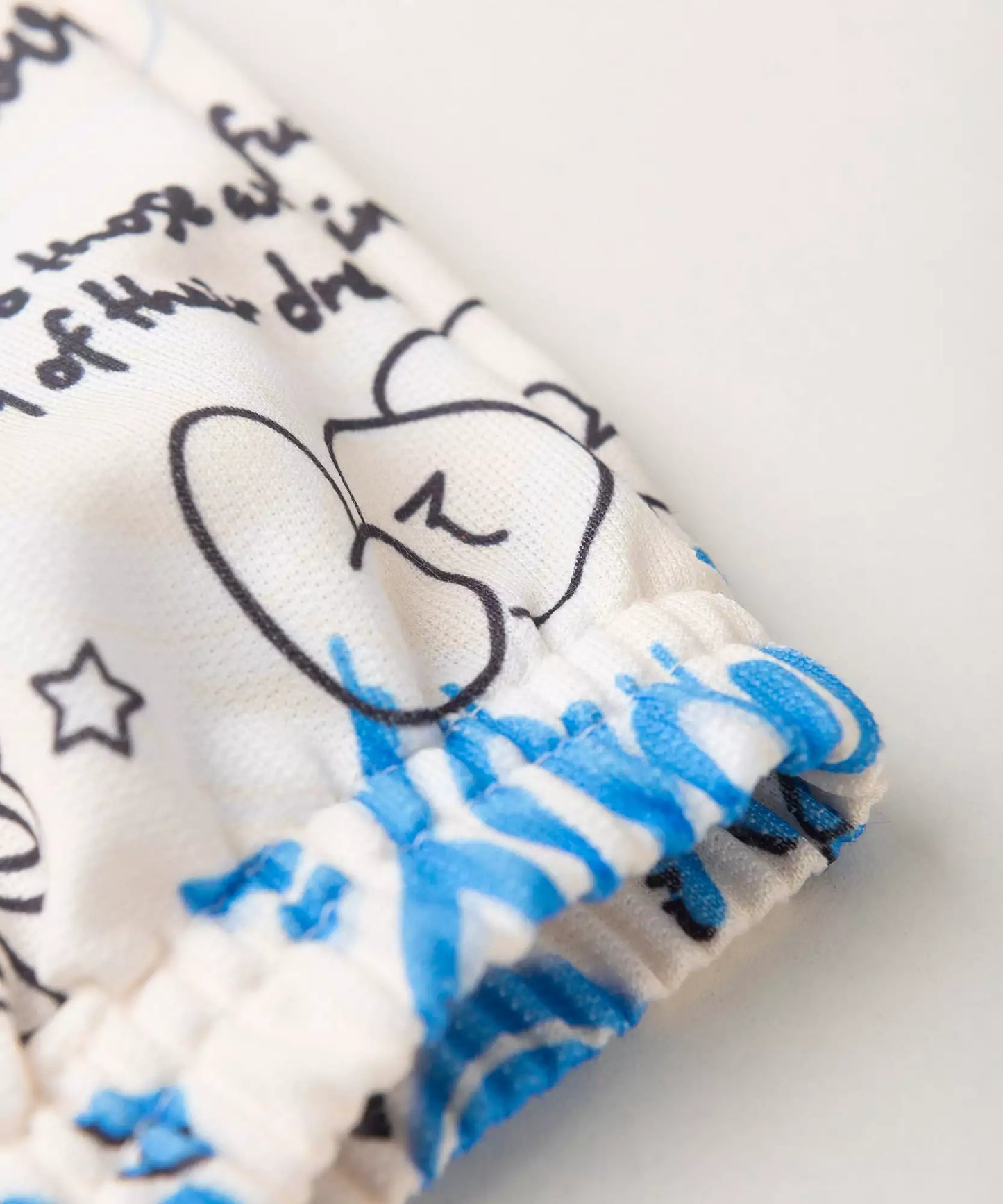 Jaqueta de Moletom Infantil Feminina Ursinho Azul