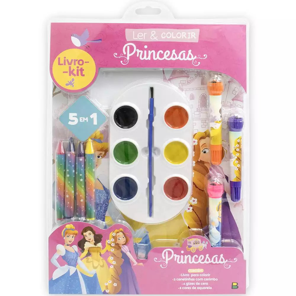 Livro de Atividades Infantil: Princesas