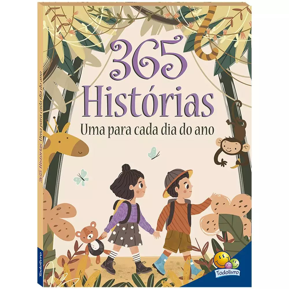 Livro Infantil 365 Histórias: Uma para Cada Dia do Ano