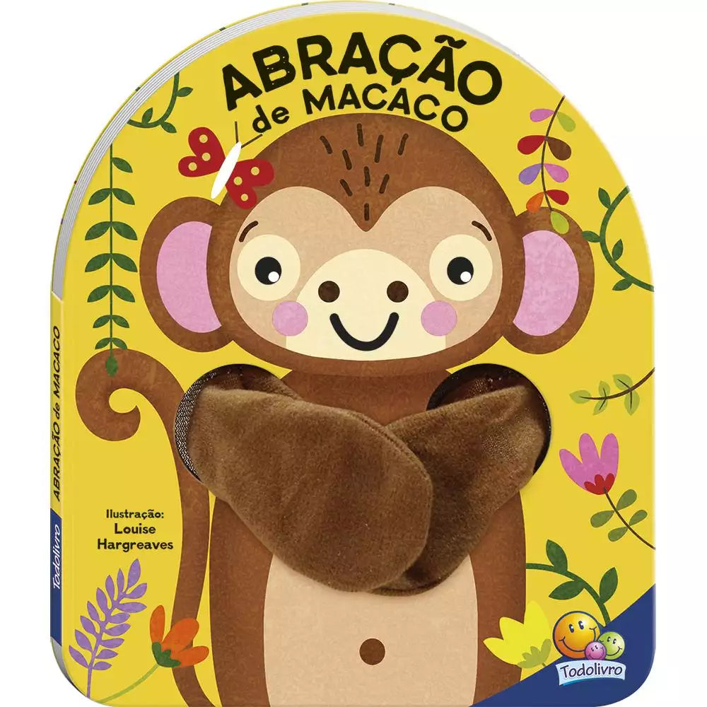 Livro Infantil Abração de Macaco