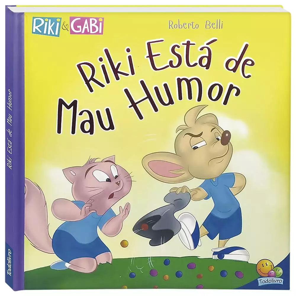 Livro Infantil Comportamentos: Riki Está de Mau Humor