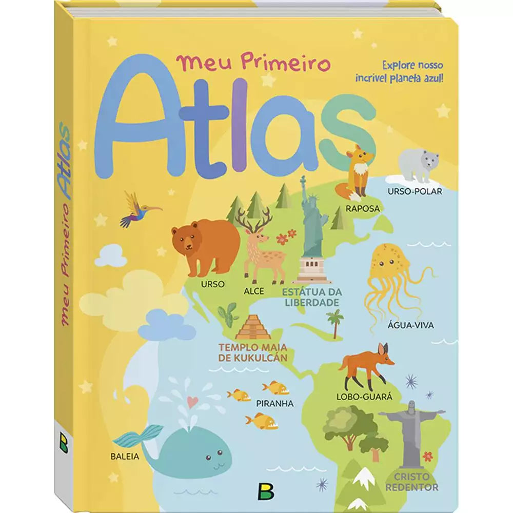 Livro Infantil Meu Primeiro Atlas