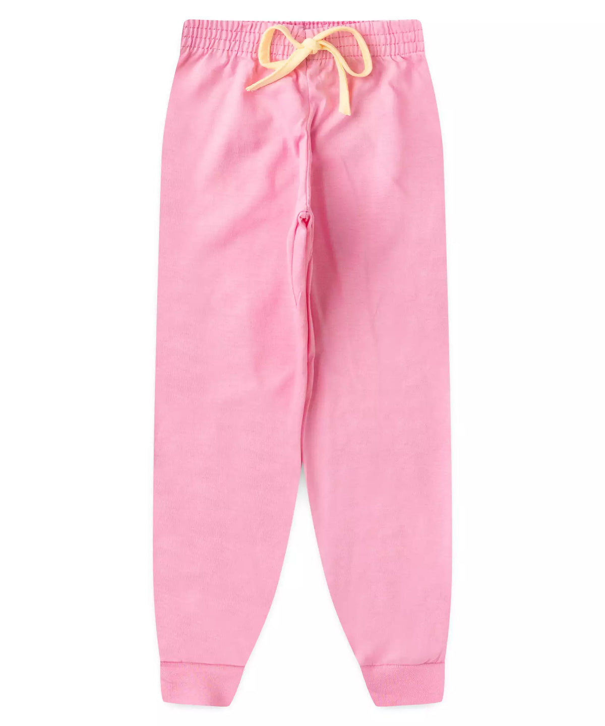 Pijama de Inverno Infantil Feminino Lhama Amarelo