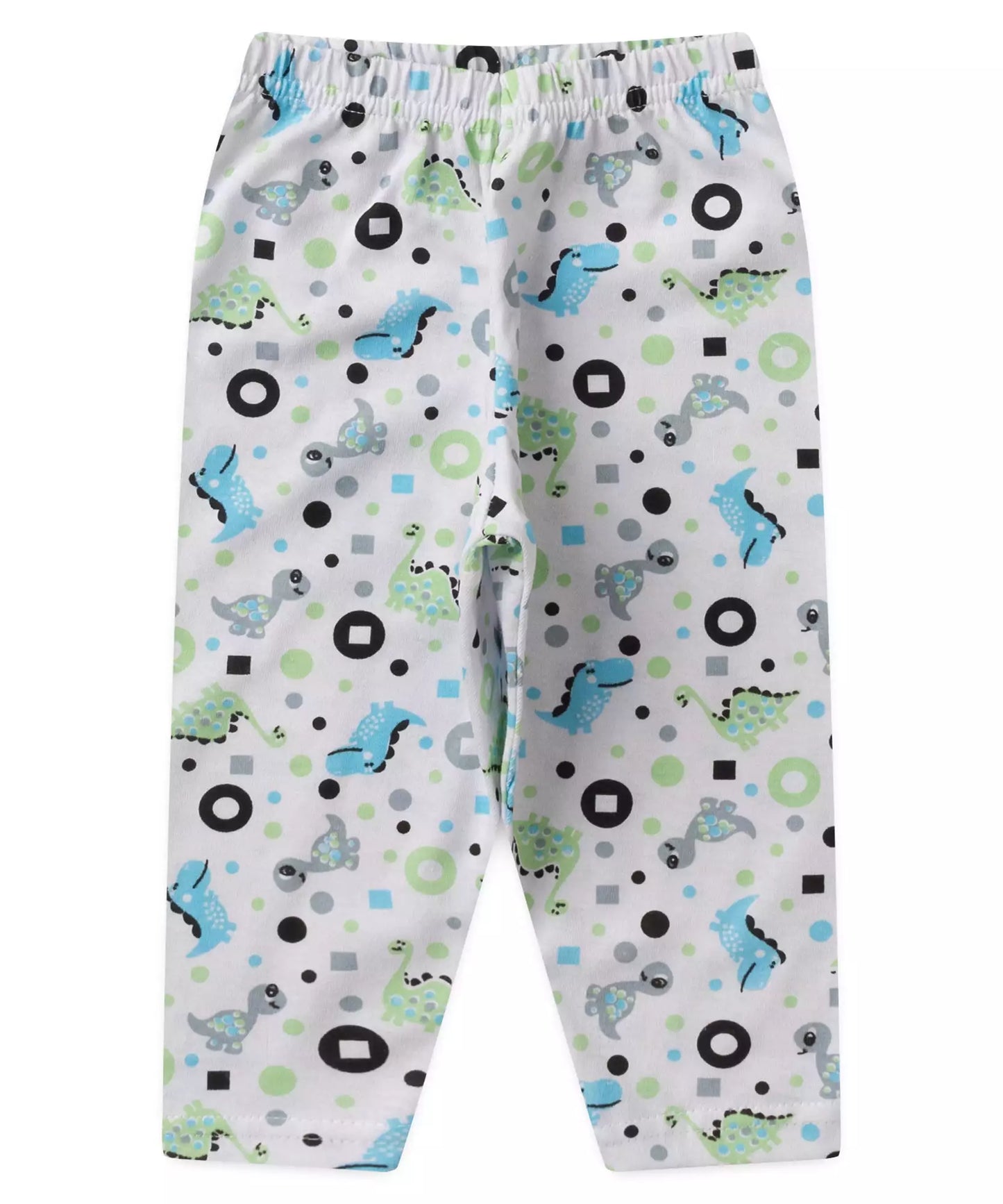 Pijama de Inverno para Bebê Menino Dinossauro Cinza