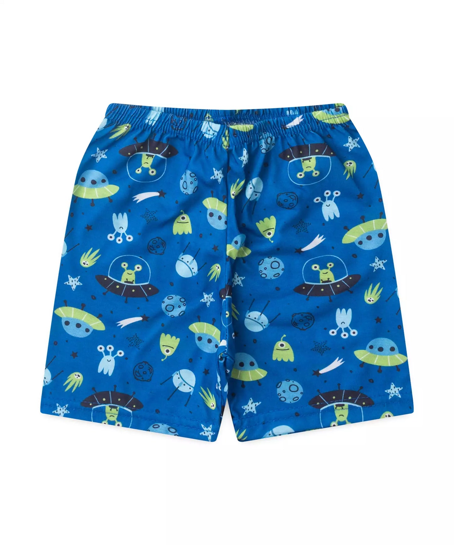 Pijama de Verão para Menino Space Dude Preto