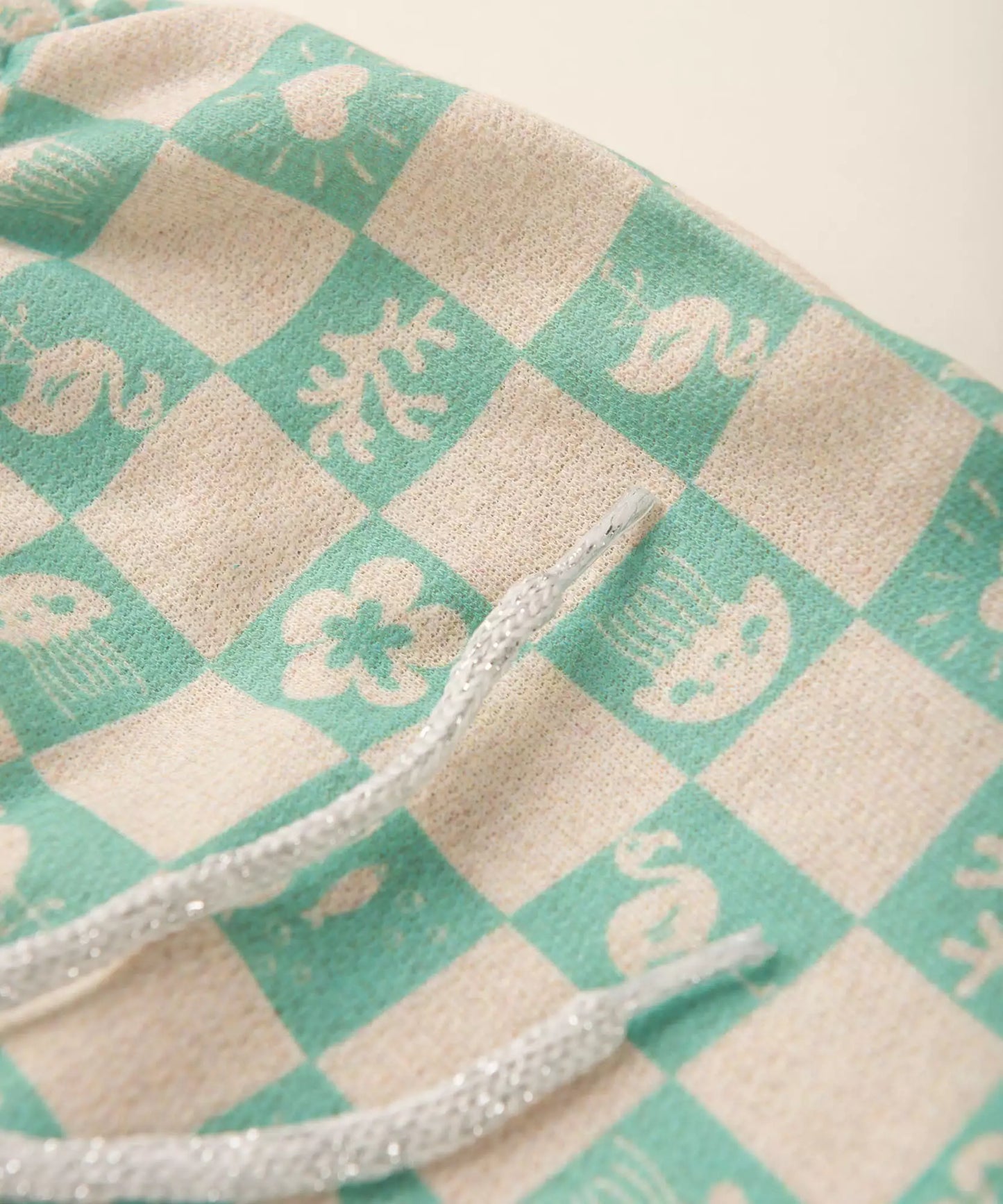 Short para Menina Estampado Verde