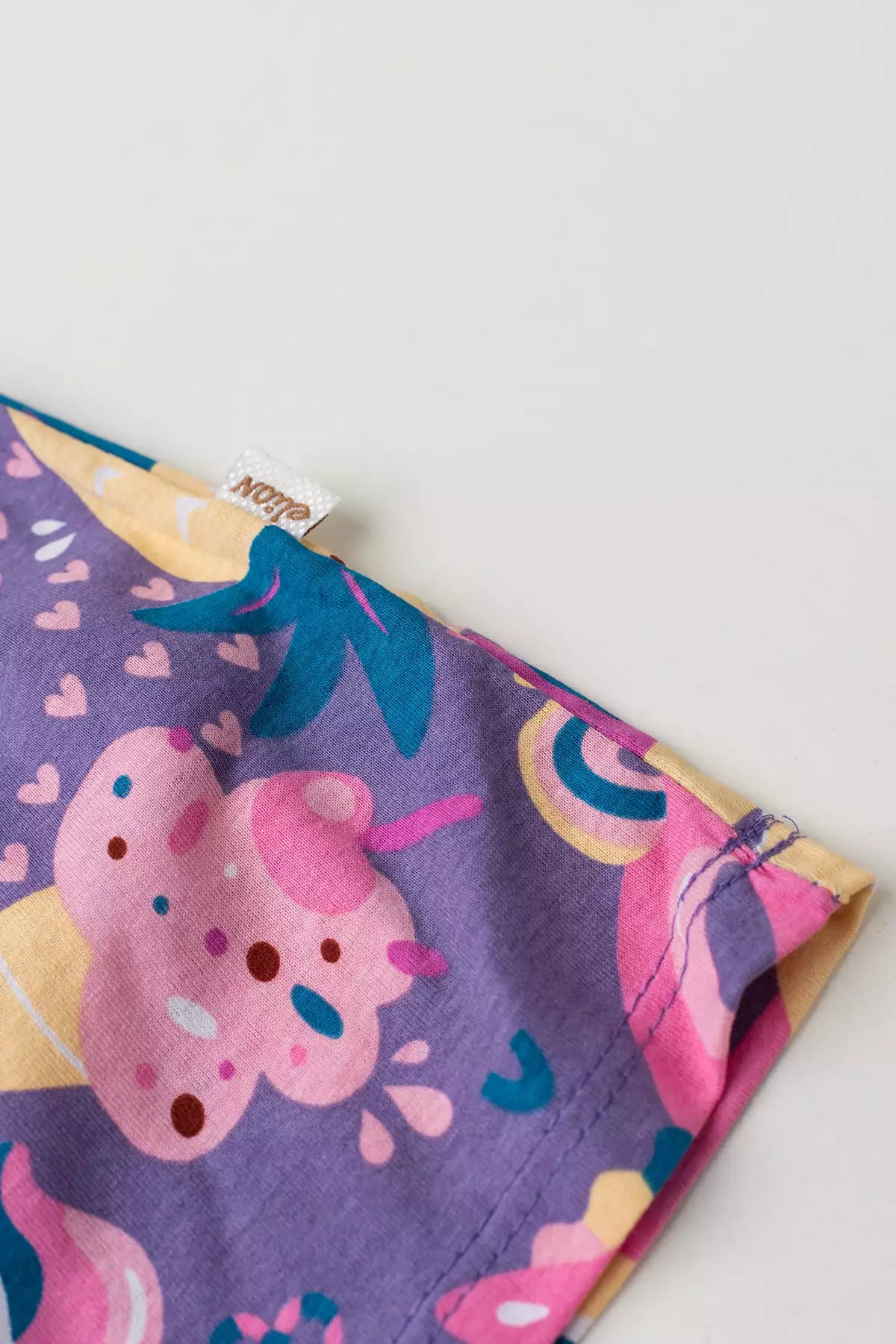 Vestido de Verão para Menina Delícia Tropical Lilás