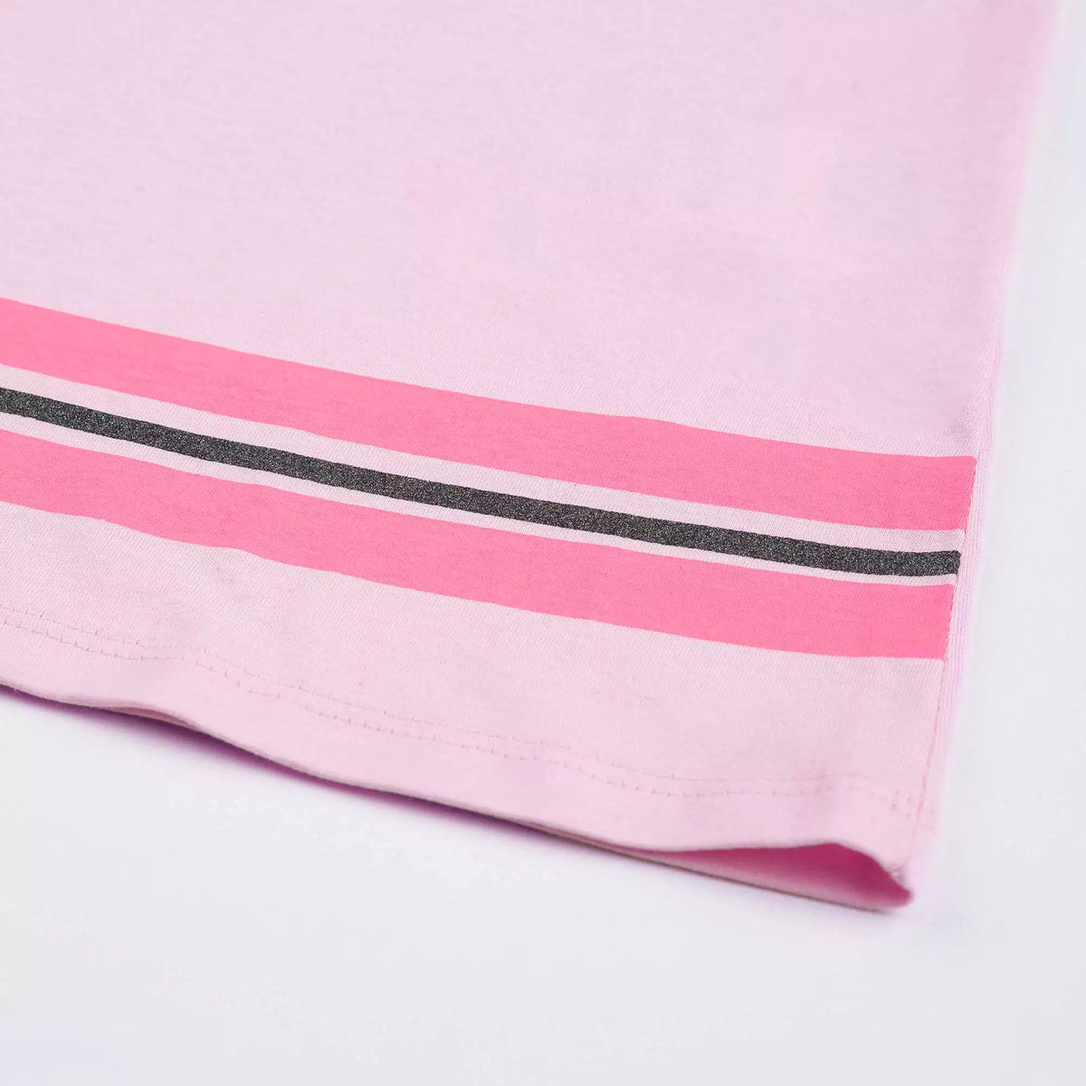 Vestido Infantil Rosa com Estampa de Cachorrinho
