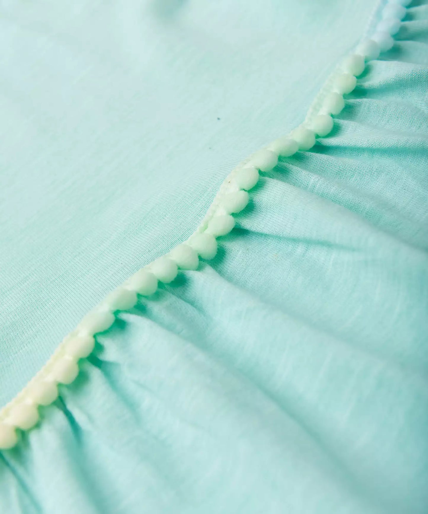 Vestido Infantil Verde Rodado