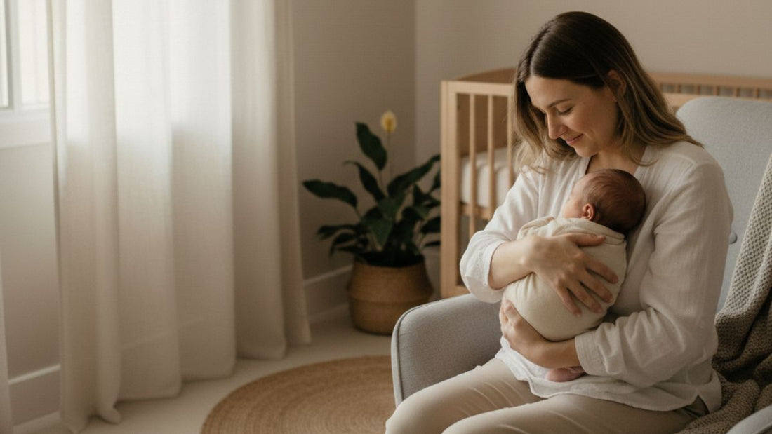 Mãe com bebê