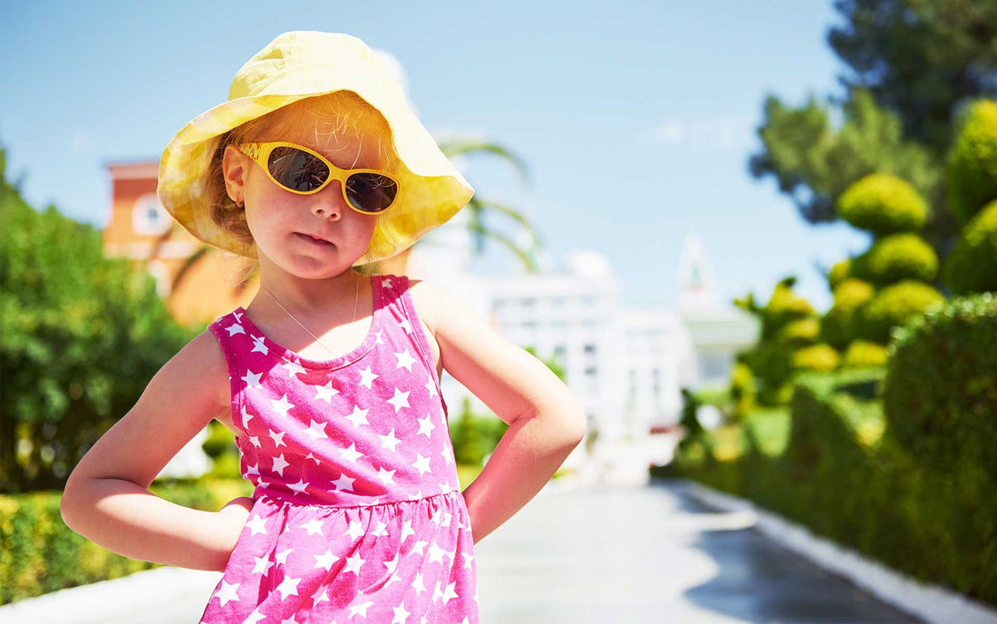 Tendências de verão - Roupa infantil neon