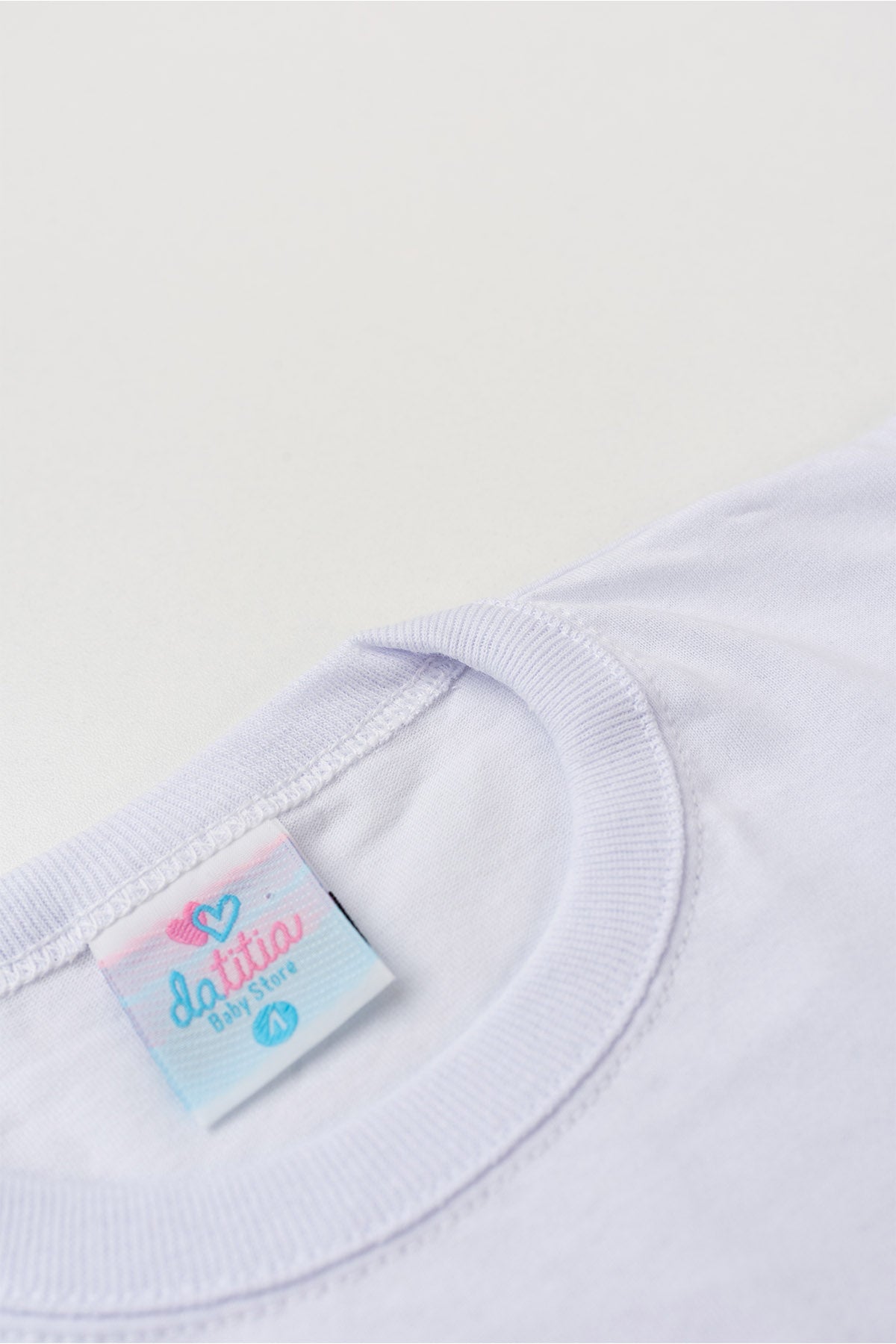 Camiseta Básica Infantil para Menino Branco