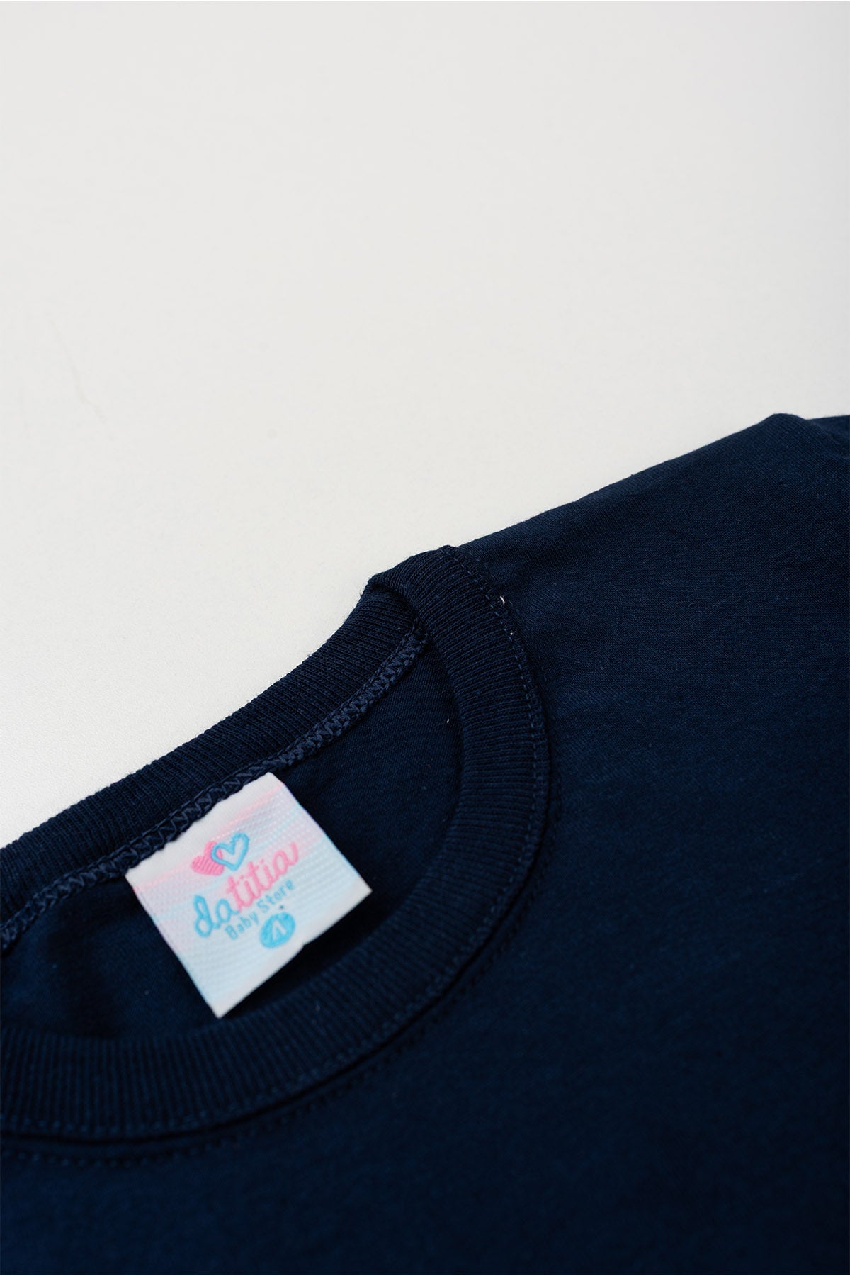 Camiseta Básica Infantil para Menino Marinho