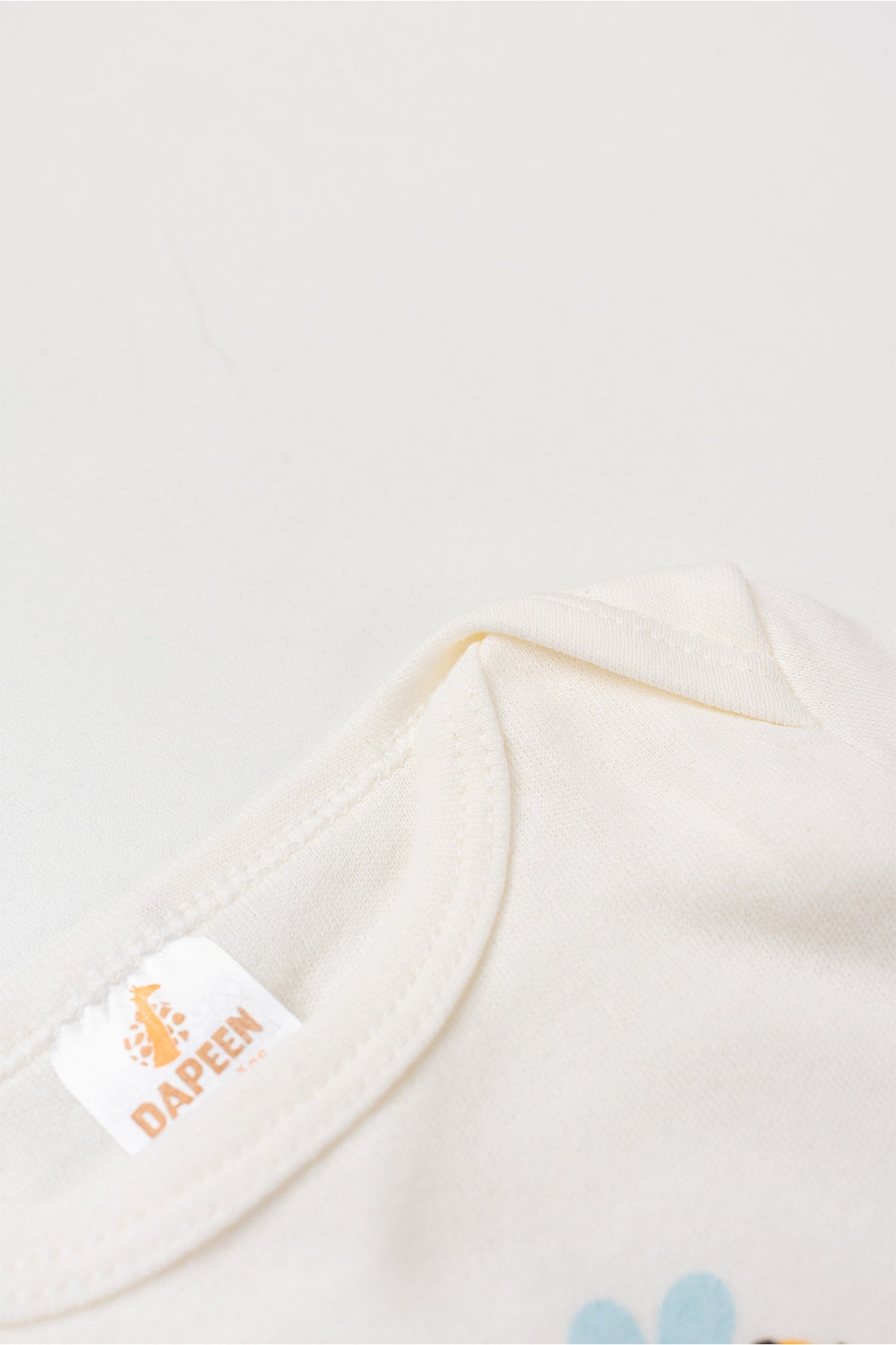Conjunto Body para Bebê Menina Abelhinha Doce Marfim