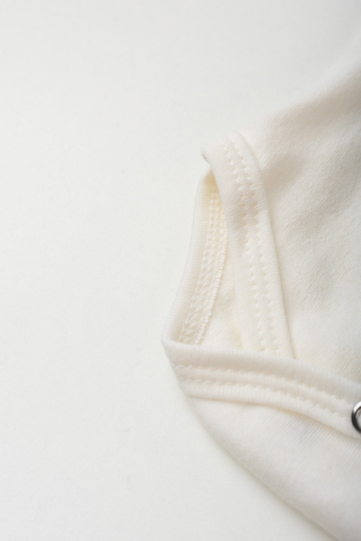 Conjunto Body para Bebê Menina Amor de Mãe Marfim