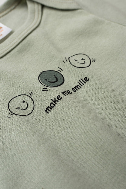 Conjunto Body para Bebê Menino Little Nature Verde