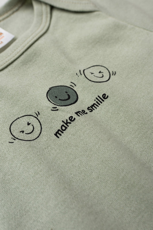 Conjunto Body para Bebê Menino Little Nature Verde