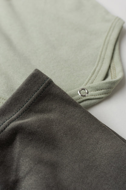 Conjunto Body para Bebê Menino Little Nature Verde