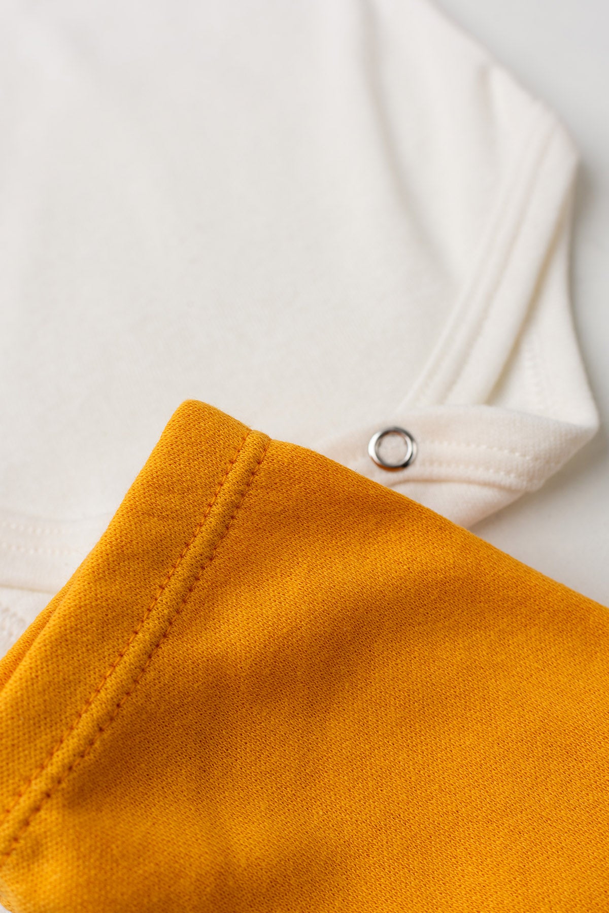 Conjunto Body para Bebê Menino Ursinho Caramelo Marfim