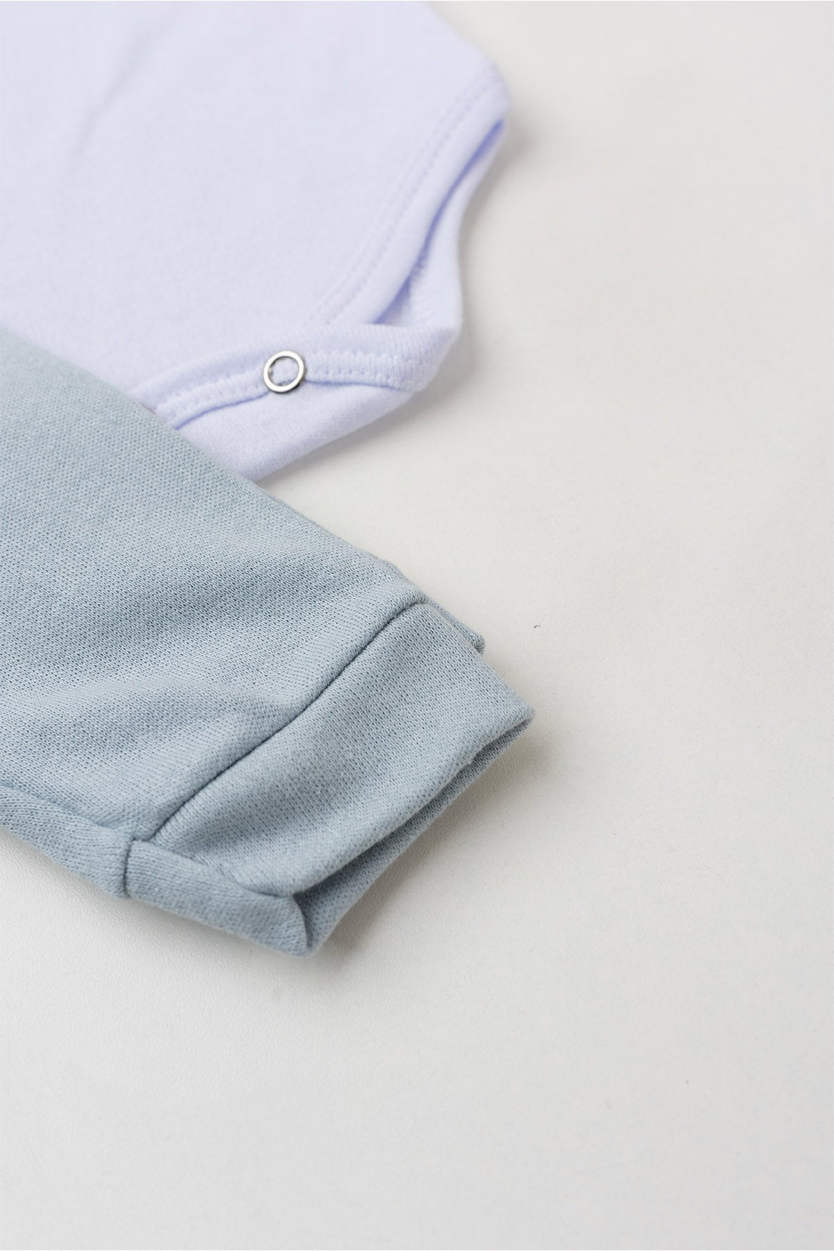 Conjunto Body para Bebê Oi Mundo Branco
