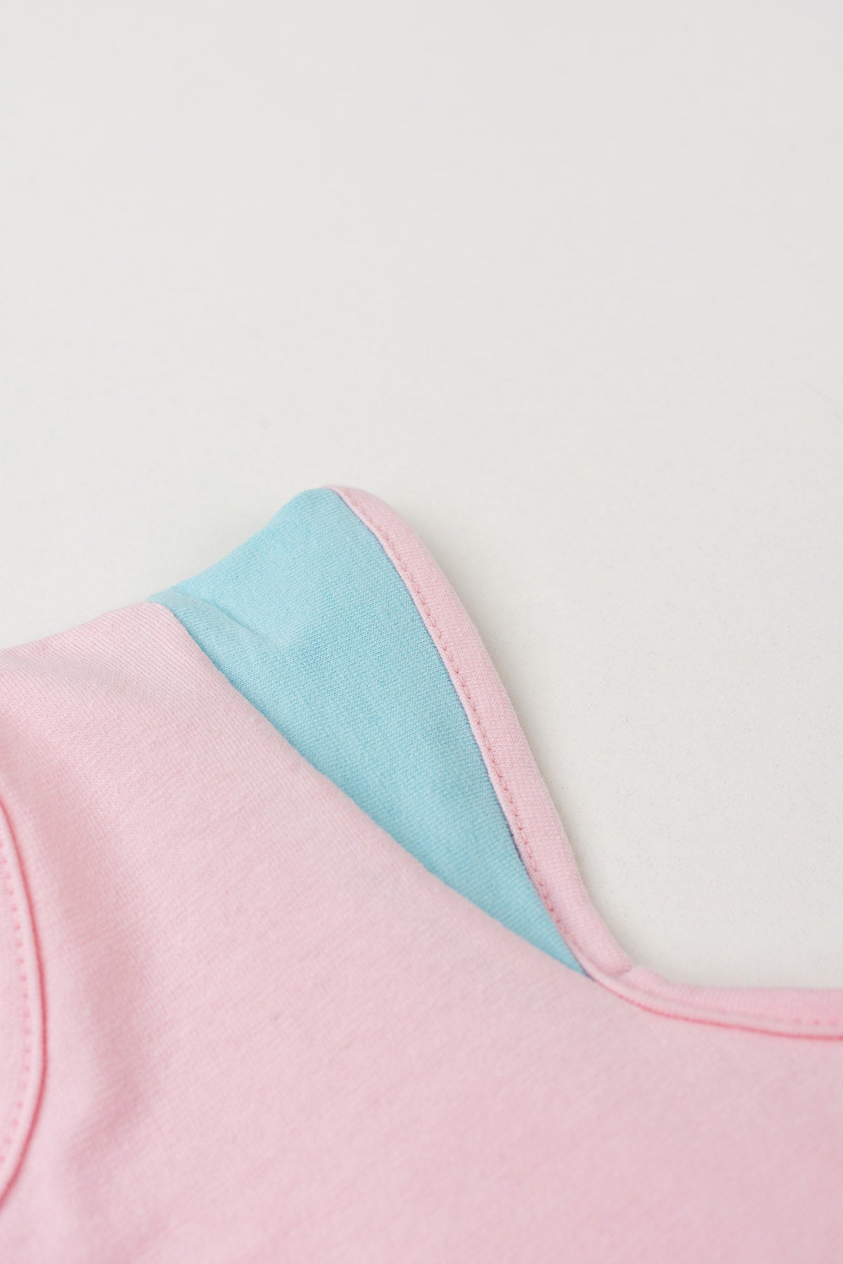 Conjunto de Verão para Menina Arco-Íris da Tartaruguinha Rosa