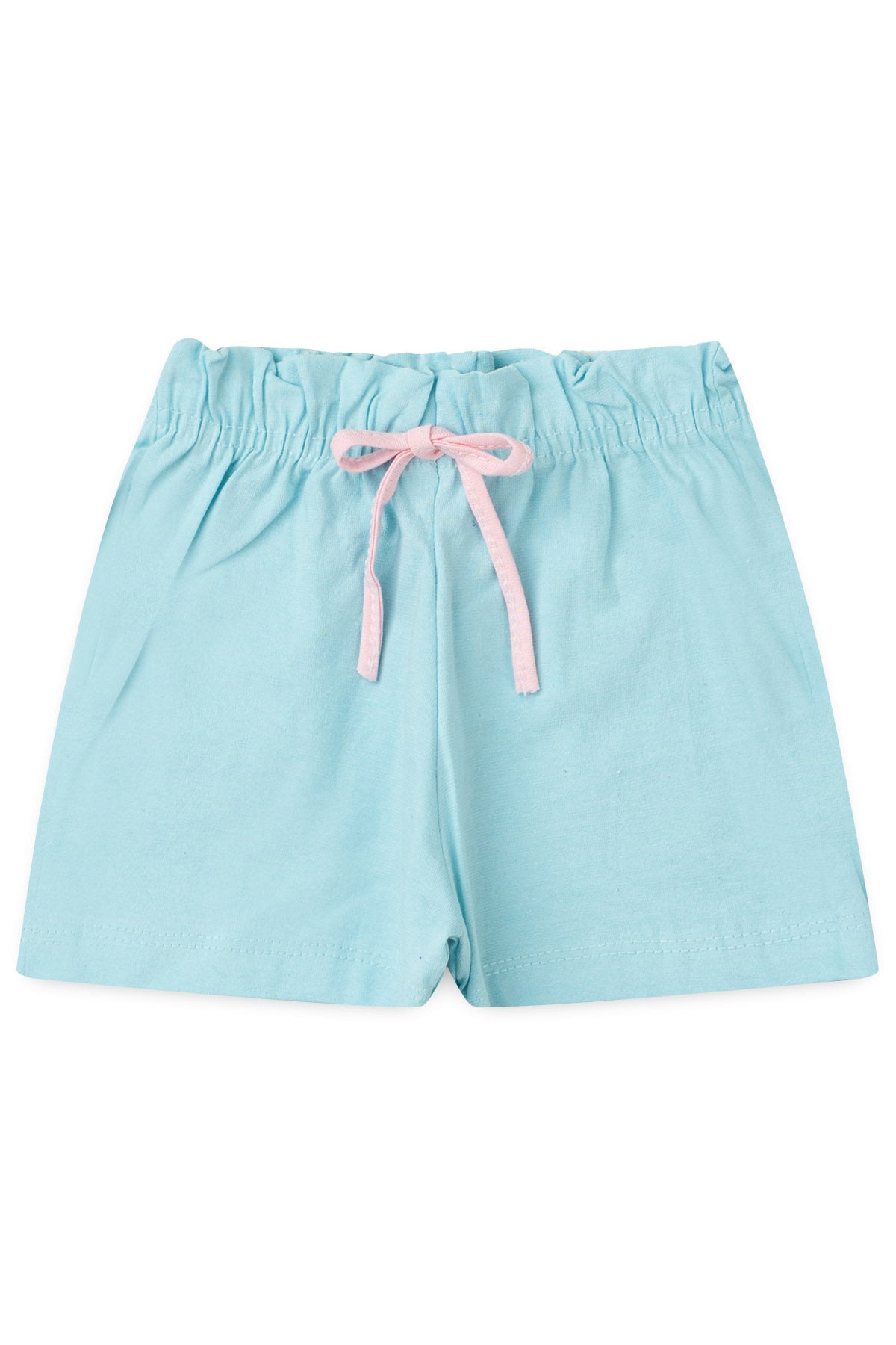 Conjunto de Verão para Menina Arco-Íris da Tartaruguinha Rosa