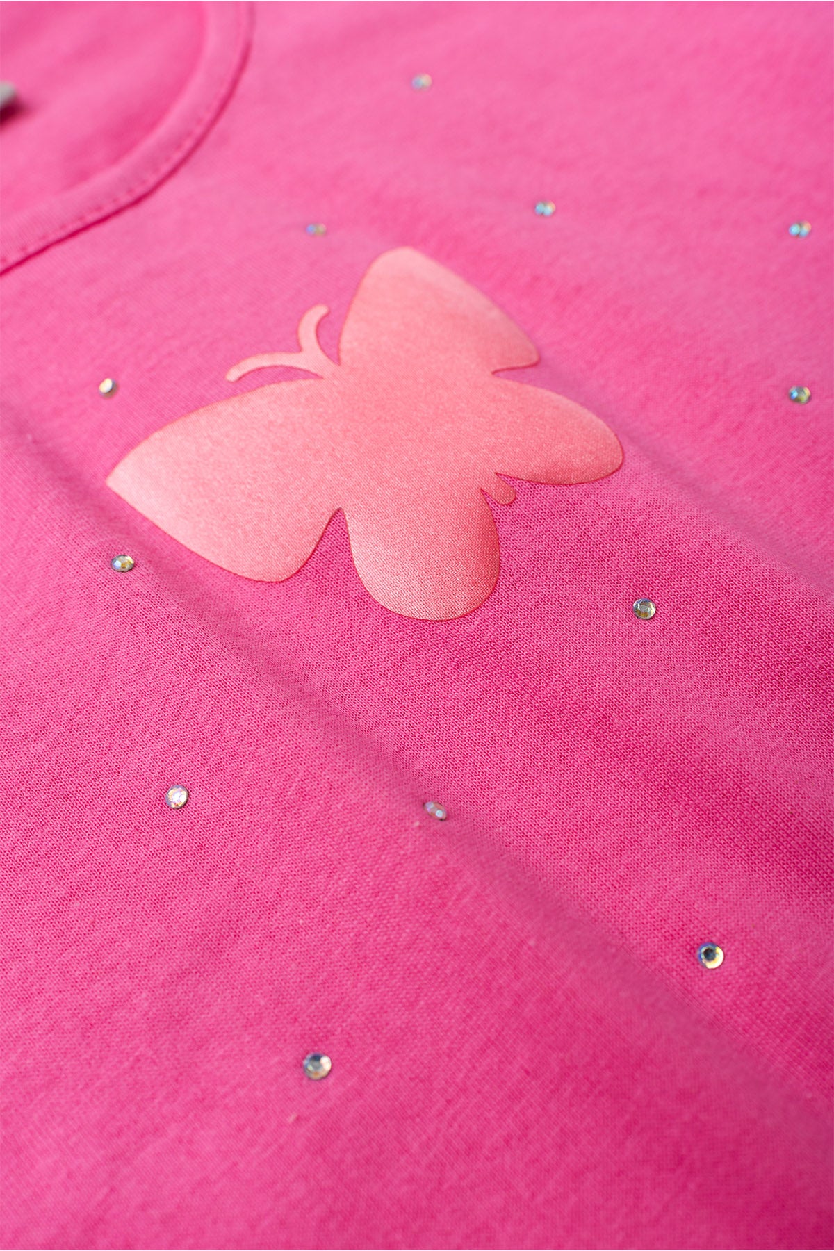 Conjunto de Verão para Menina Borboleta Encanto Pink