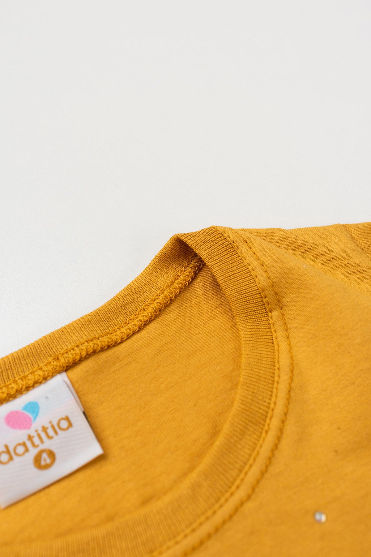 Conjunto de Verão para Menina Brilho Fashion Amarelo