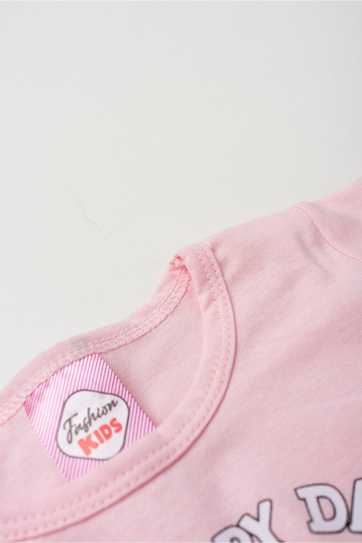 Conjunto de Verão para Menina Dia Feliz Rosa