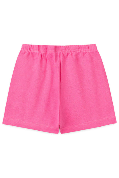 Conjunto de Verão para Menina Doce Amor Bege