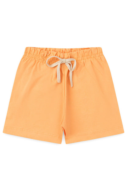 Conjunto de Verão para Menina Doce Refresco Bege