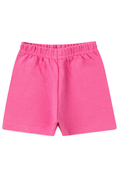 Conjunto de Verão para Menina Flor do Campo Azul Claro