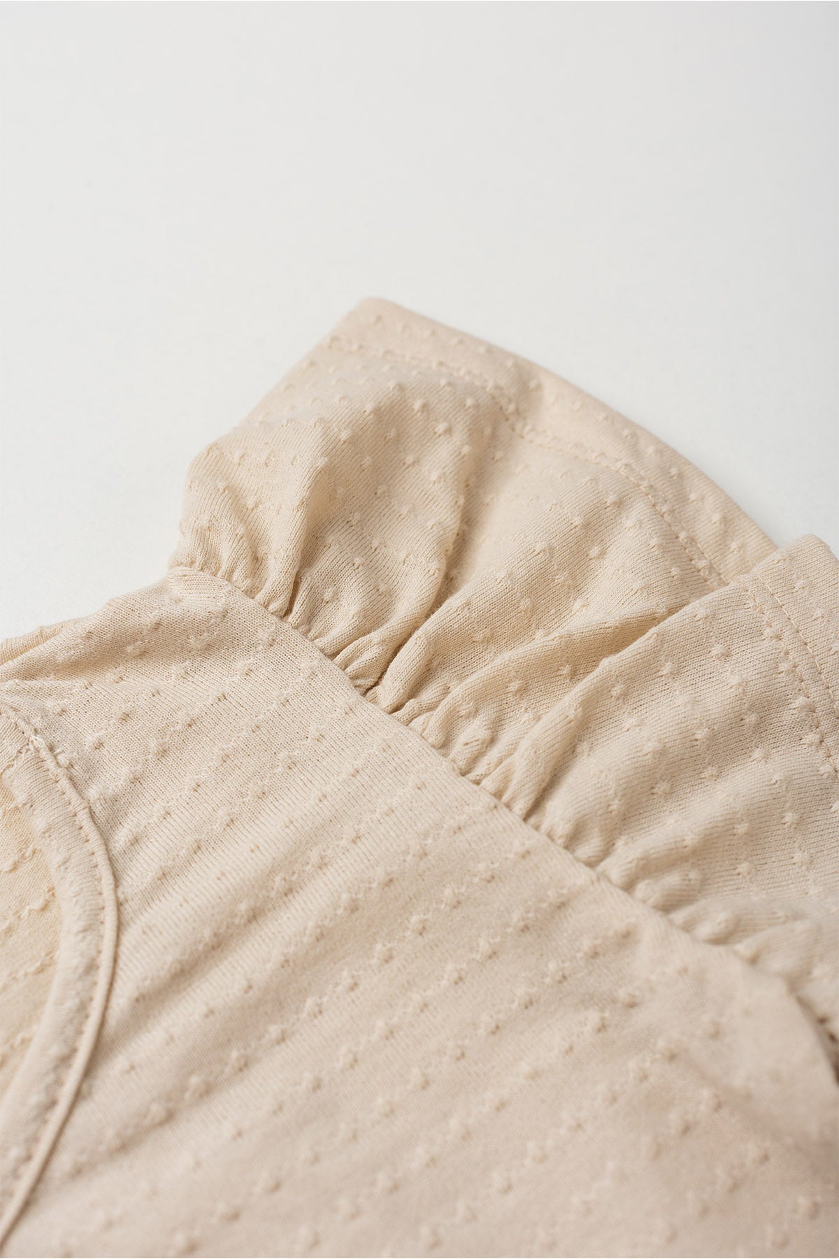 Conjunto de Verão para Menina Florzinha Bege