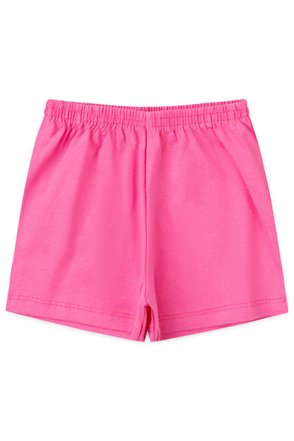 Conjunto de Verão para Menina Jardim Encantado Bege