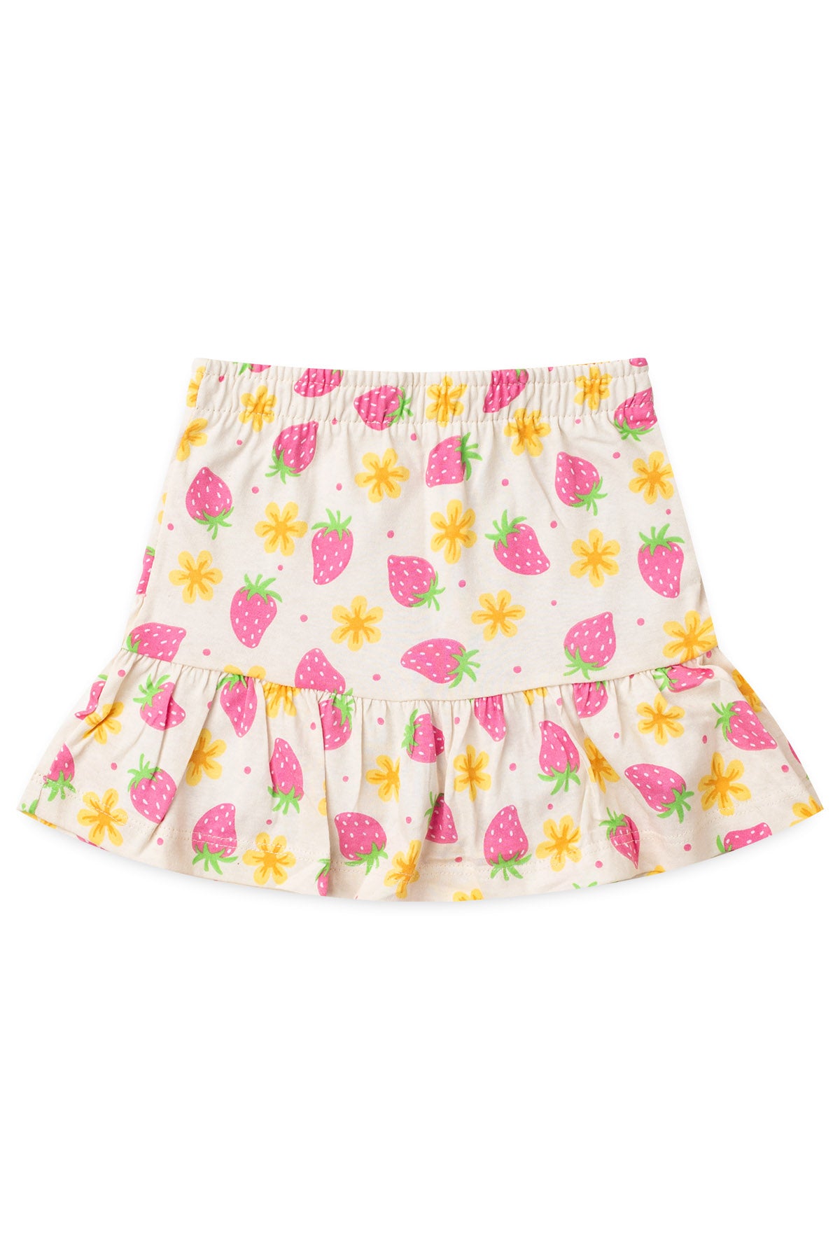 Conjunto de Verão para Menina Moranguinho Amarelo
