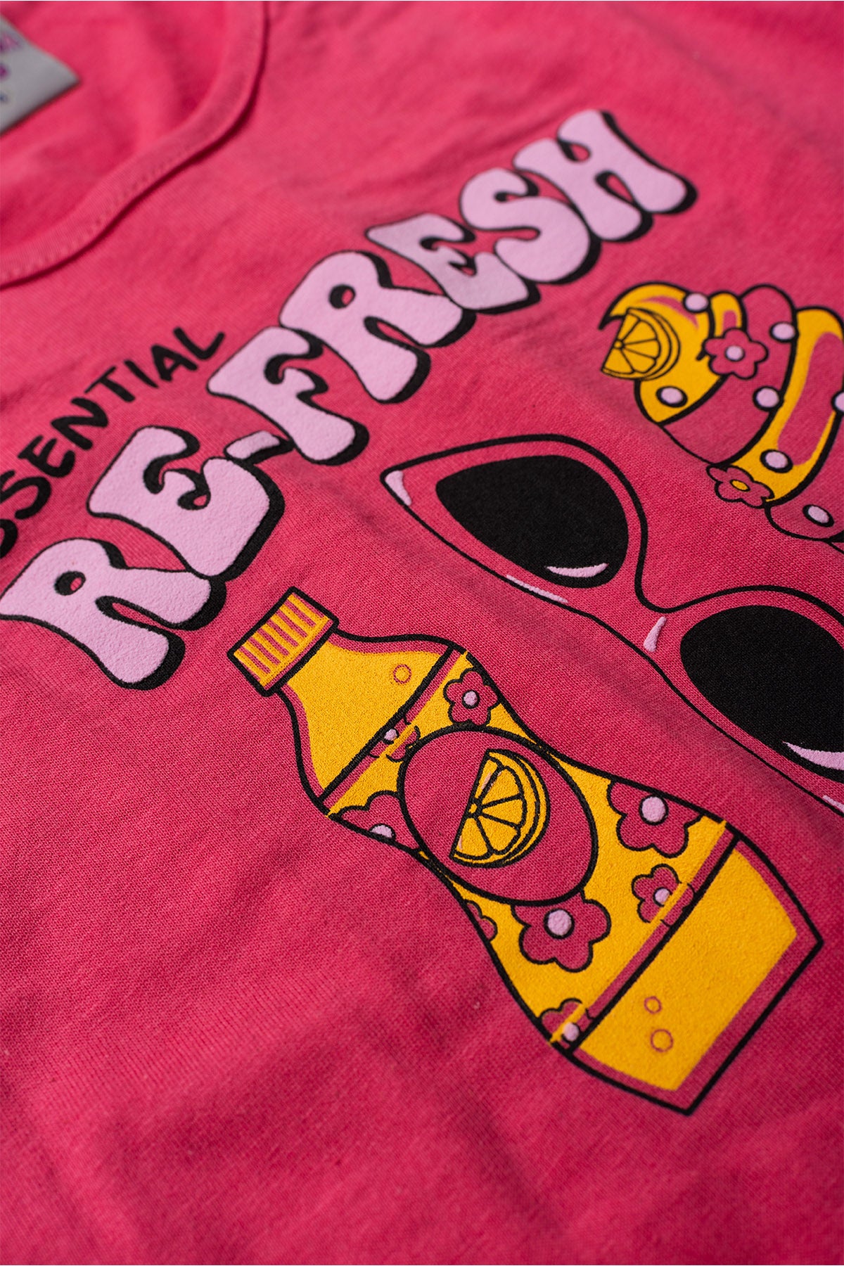 Conjunto de Verão para Menina Re Fresh Pink