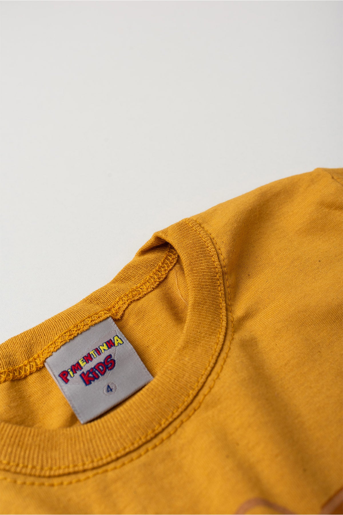 Conjunto de Verão para Menino Boas Vibrações Mostarda