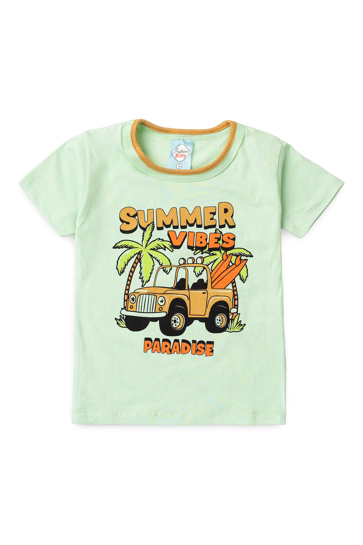 Conjunto de Verão para Menino Clima de Verão Verde