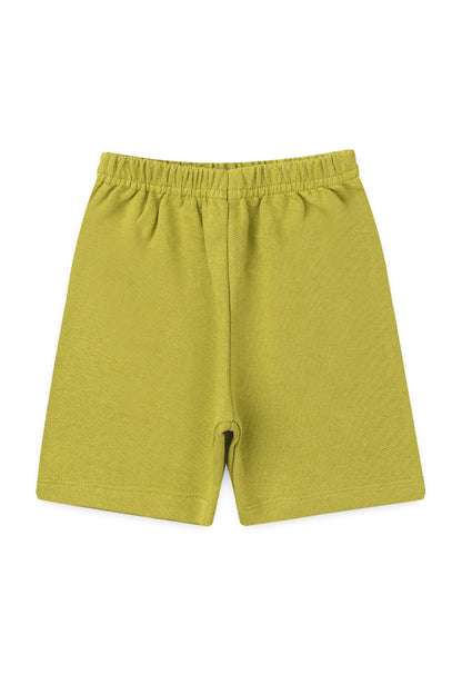 Conjunto de Verão para Menino Girafinha Curiosa Bege