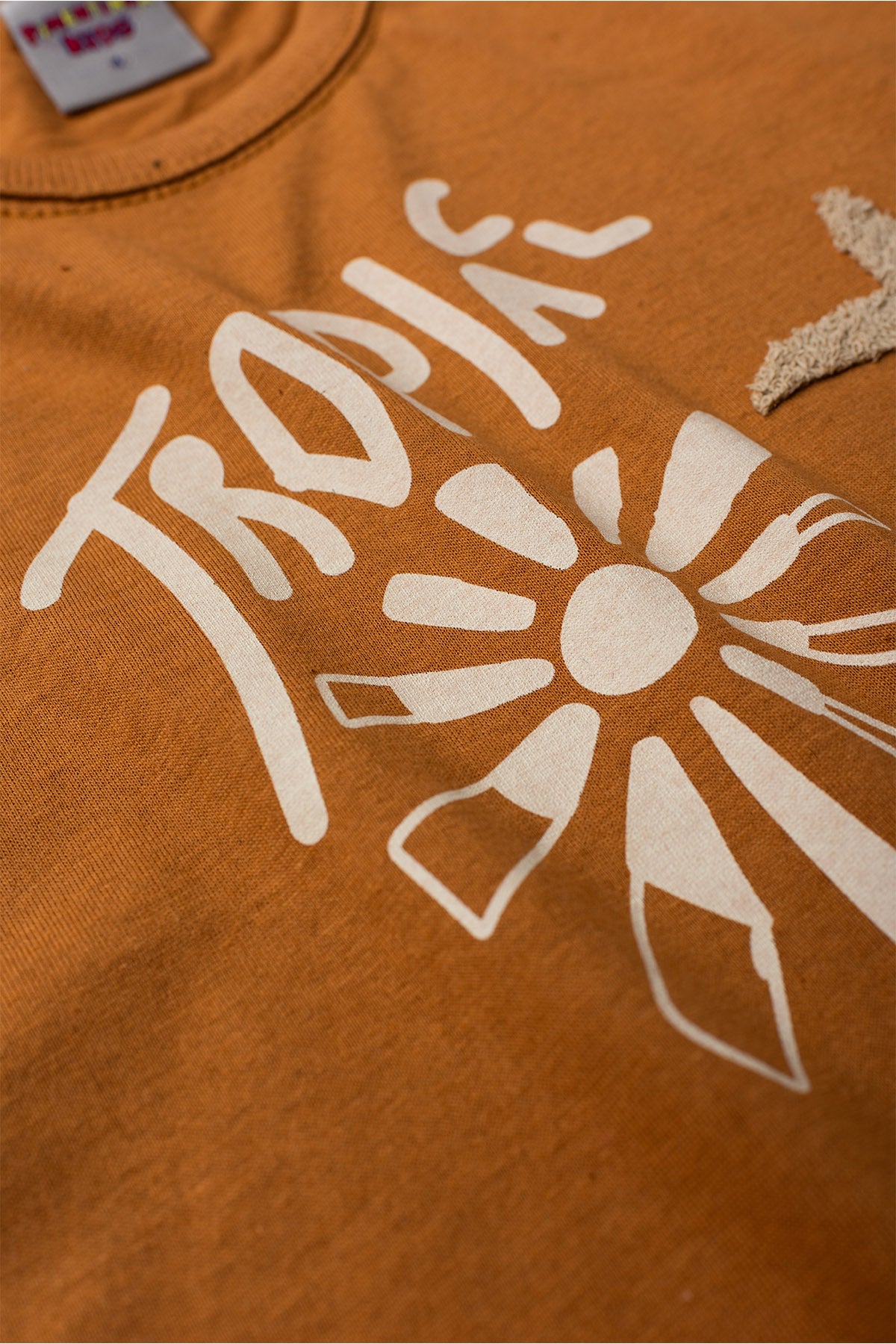 Conjunto de Verão para Menino Paraíso Tropical Caramelo