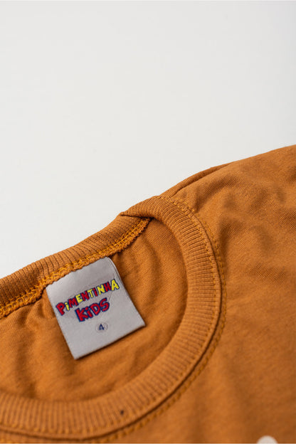 Conjunto de Verão para Menino Paraíso Tropical Caramelo